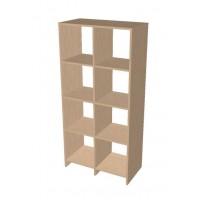 4 x 2 Cube Open storage shelf system
